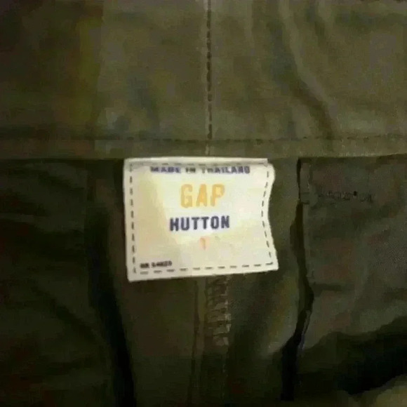 Vintage Gap Hutton Y2K 90s 00s Brown Midi Skirt with Slit Size 1 100% Cotton - Picture 5 of 8